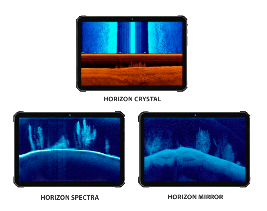 Las tres sondas Horizon: Crystal, Spectra y Mirror